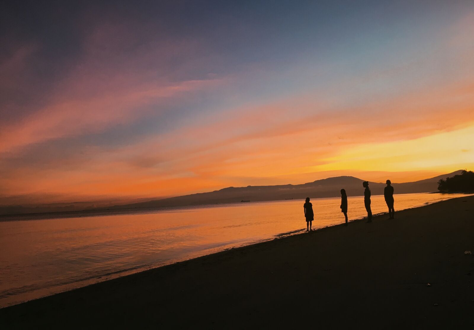 Apple iPhone 6s sample photo. Seashore, sunrise, tugot, sillhouette photography