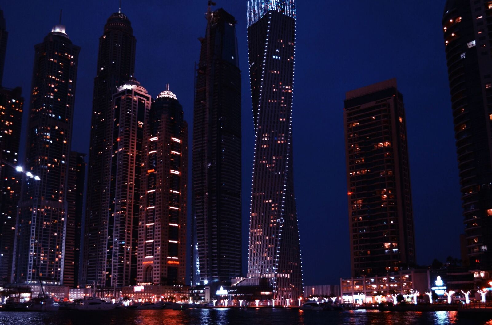 Nikon D5100 sample photo. City, night, illuminated city photography