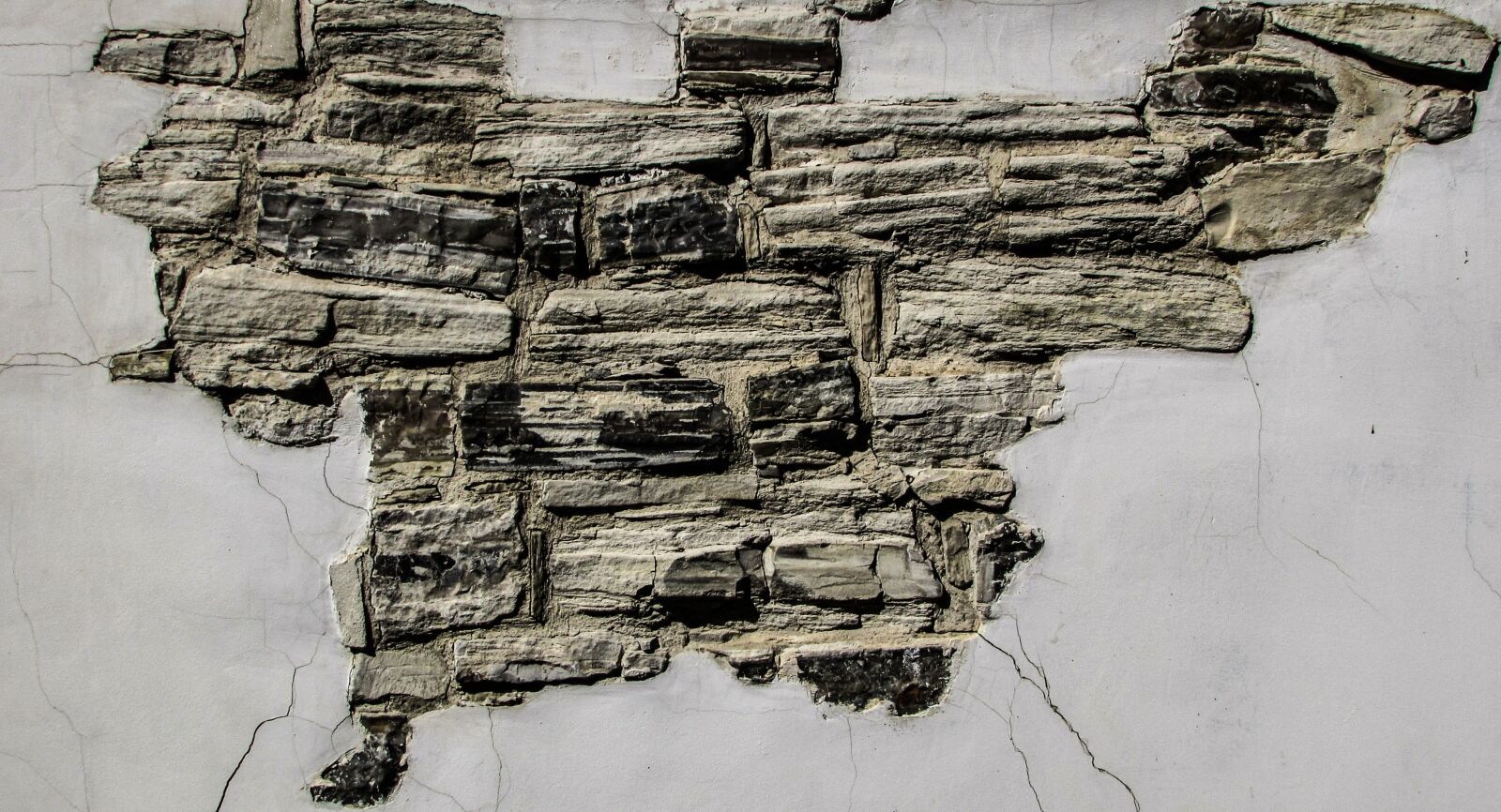 Canon PowerShot SX400 IS sample photo. Wall, damaged, decay photography