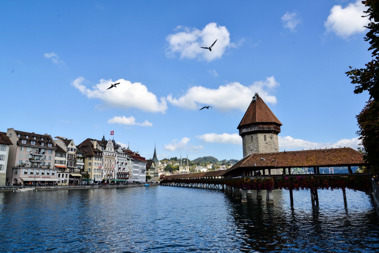 Nikon D610 sample photo. Luzern, lake, switzerland photography