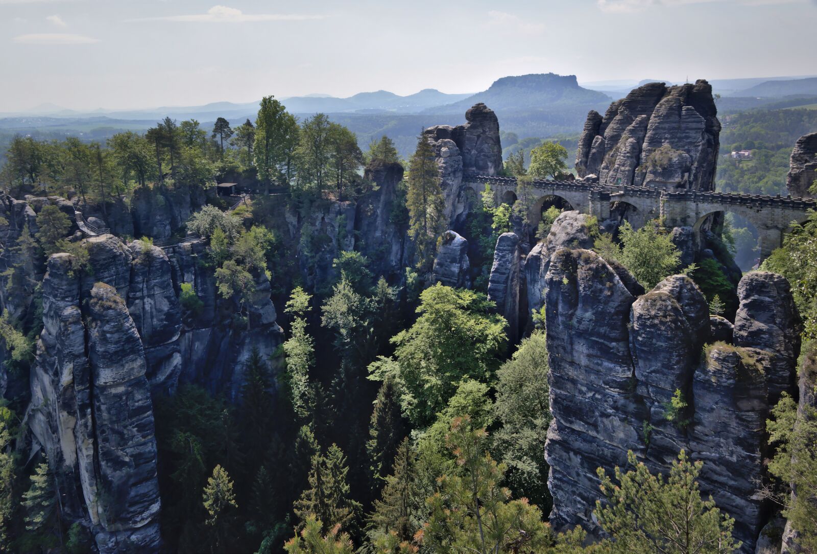 Nikon D5600 sample photo. Bastei bridge, architecture, bastei photography
