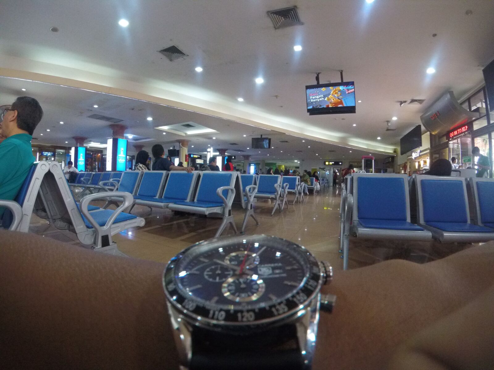 GoPro HERO5 Session sample photo. Airport, watch, elegant photography