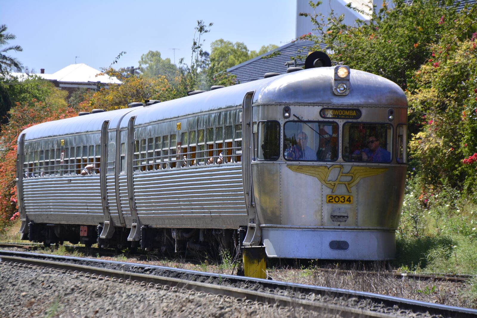 Nikon D5200 sample photo. Train, railway, brisbane photography