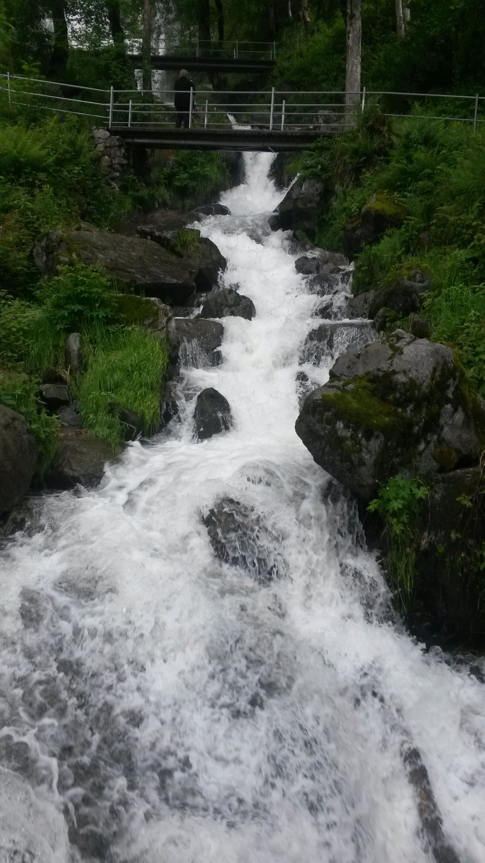 Samsung Galaxy S4 Mini sample photo. Waterfall todtnau, water, spray photography