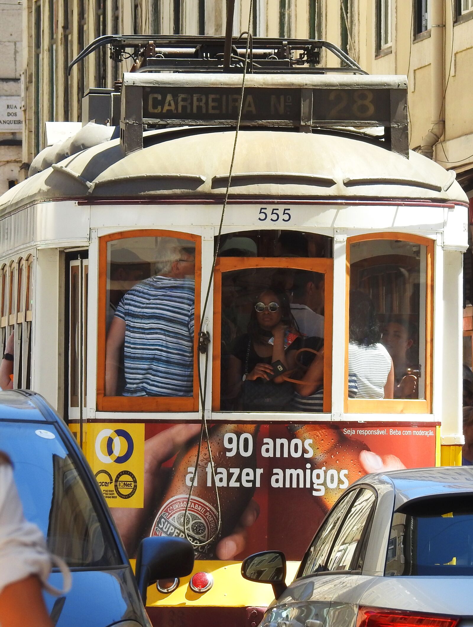 Nikon Coolpix P900 sample photo. Lisbon, tram, portugal photography