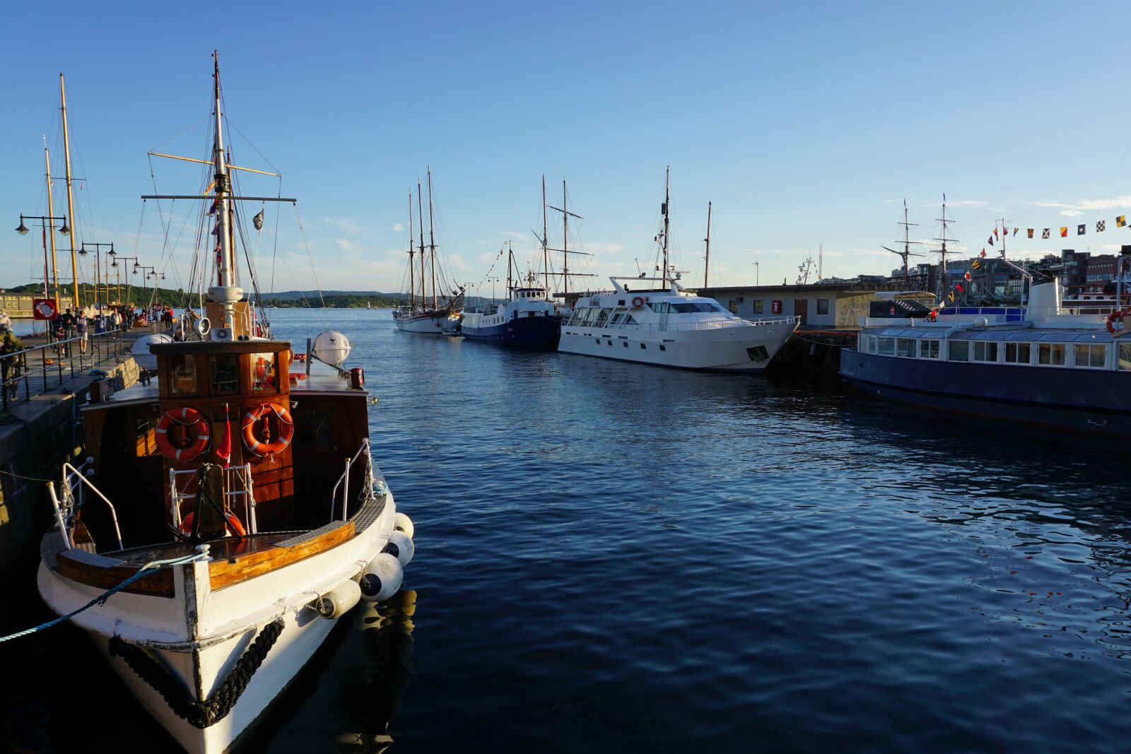 Sony a6000 sample photo. Oslo, port, ship photography