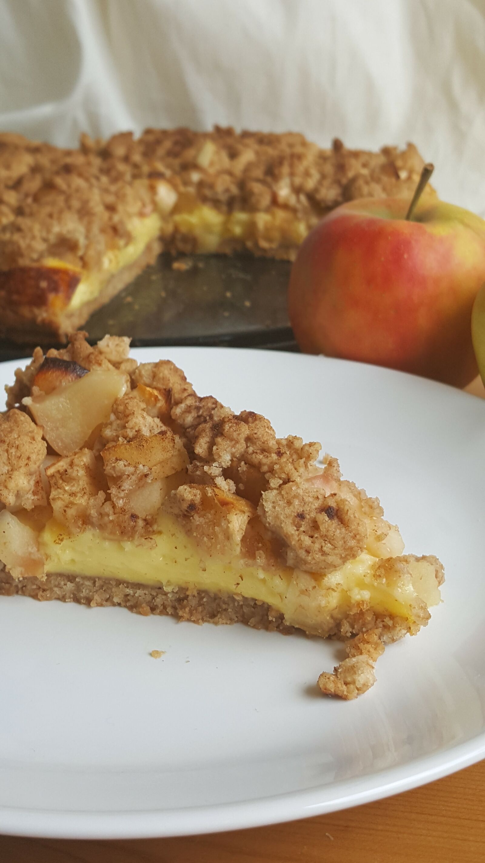 Samsung Galaxy S6 sample photo. Apple pie, apple, cake photography