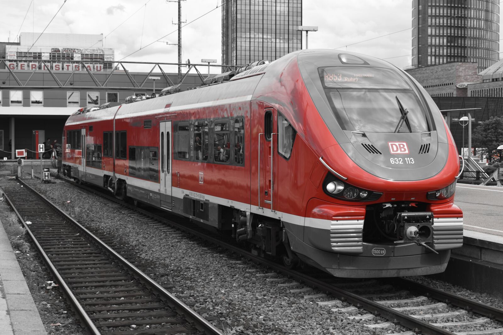 Nikon D3500 sample photo. Train, pesa link, zug photography