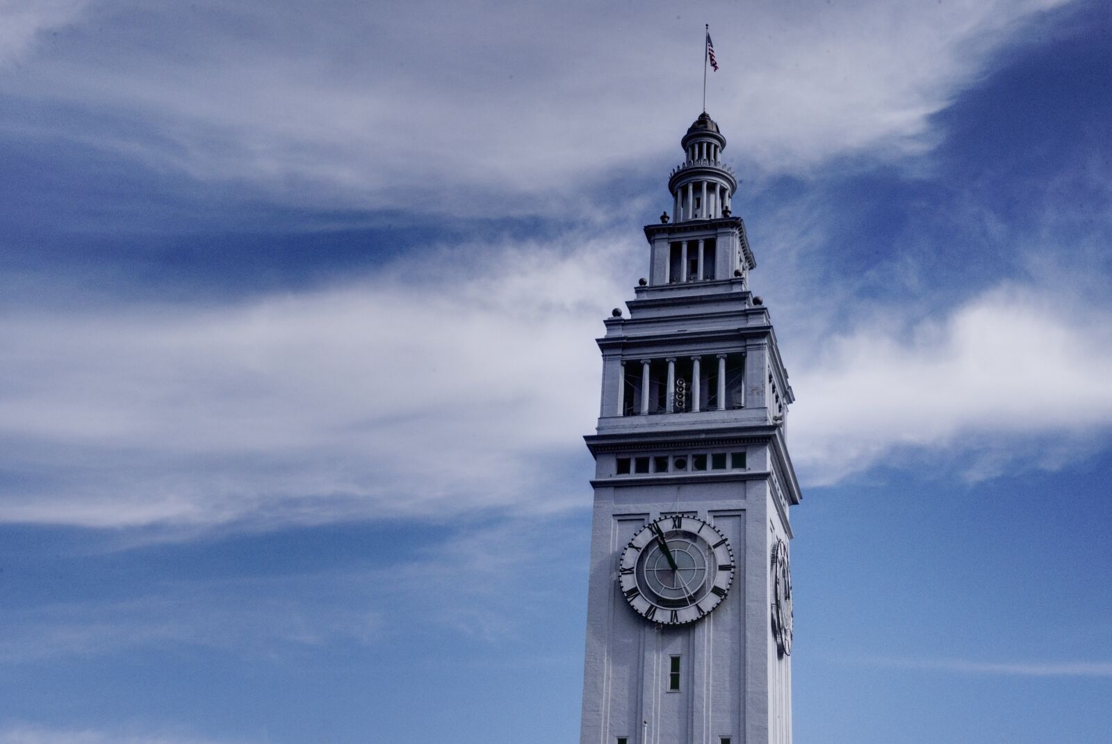 Nikon D750 sample photo. Clock tower, san francisco photography