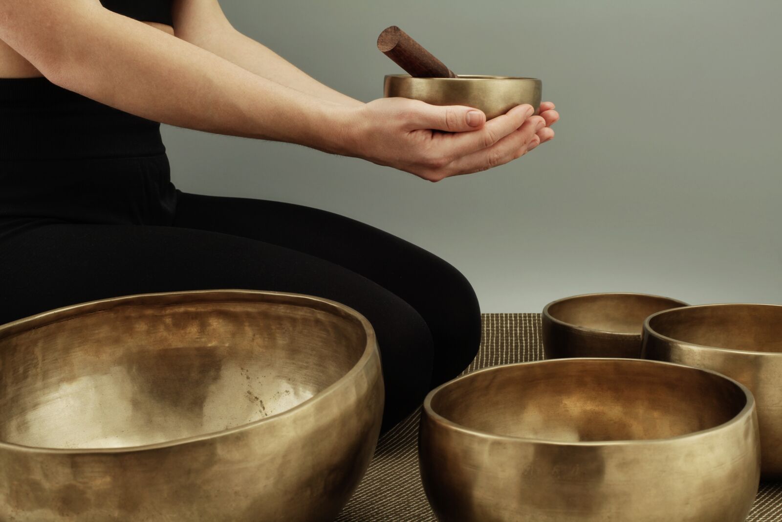 Canon EOS 5D Mark II sample photo. Singing bowls, meditation, sound photography
