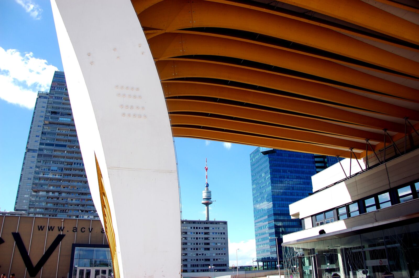 Nikon D40 sample photo. Vienna, skyscraper, austria photography