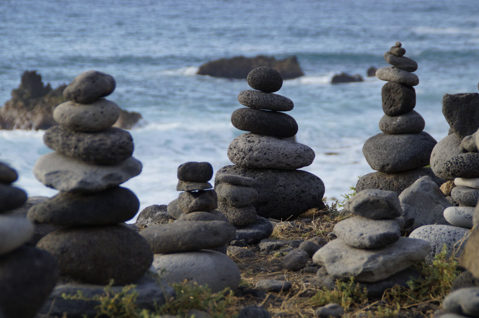 Sony SLT-A58 sample photo. Rest, stones, towers photography