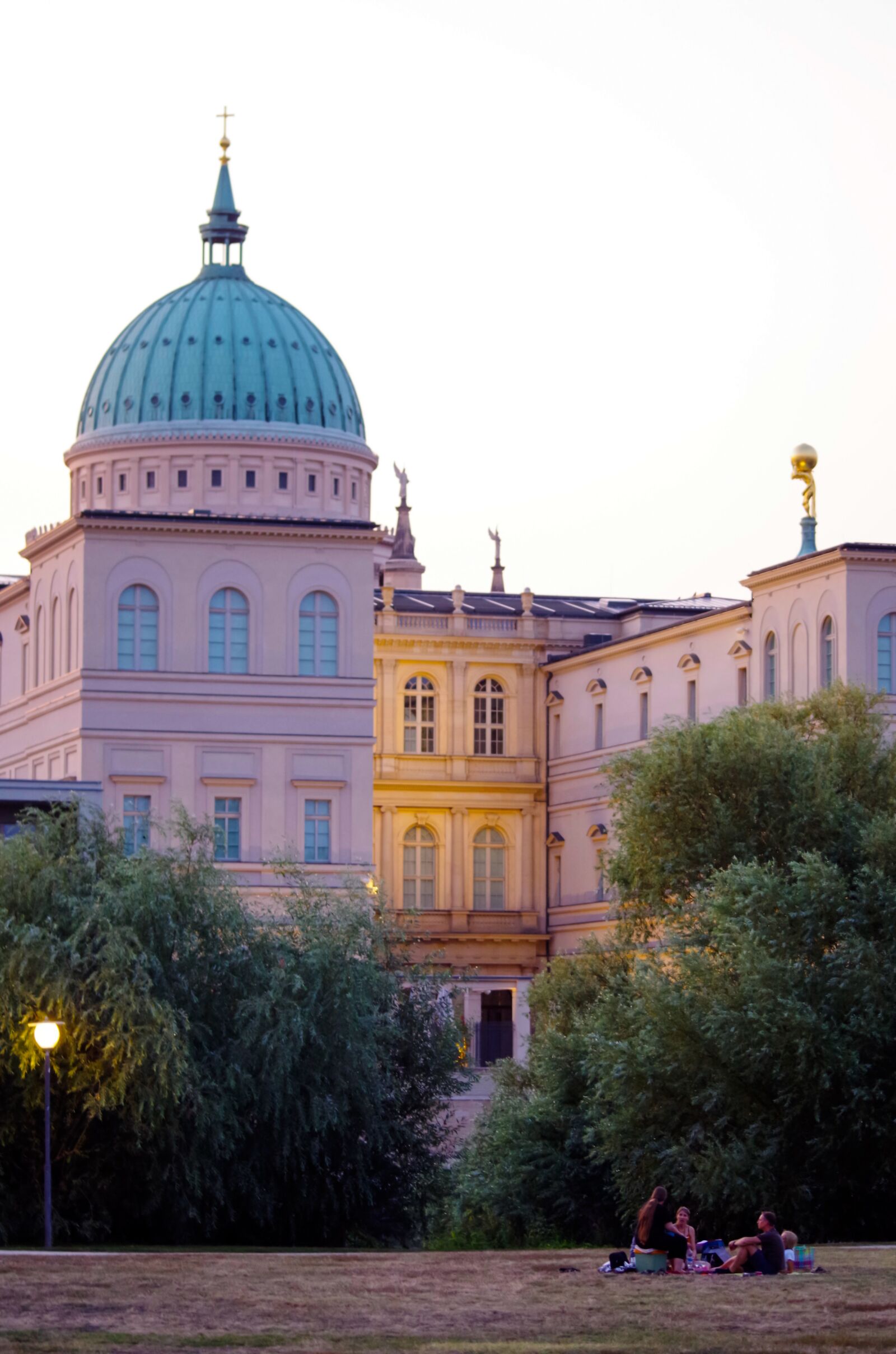 Pentax K-30 sample photo. Potsdam, nikolai church, park photography