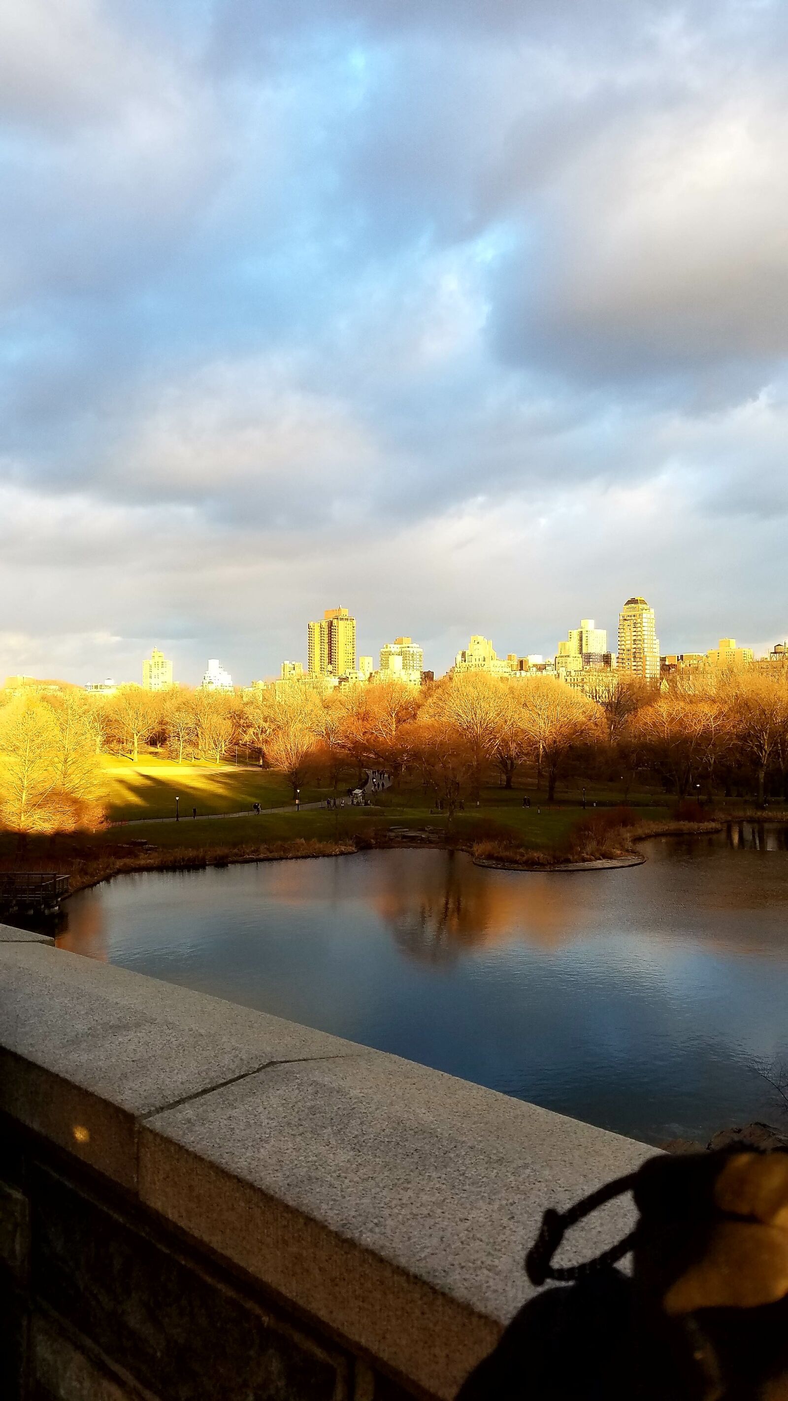 Samsung Galaxy S7 sample photo. Sunset, at, central, park photography
