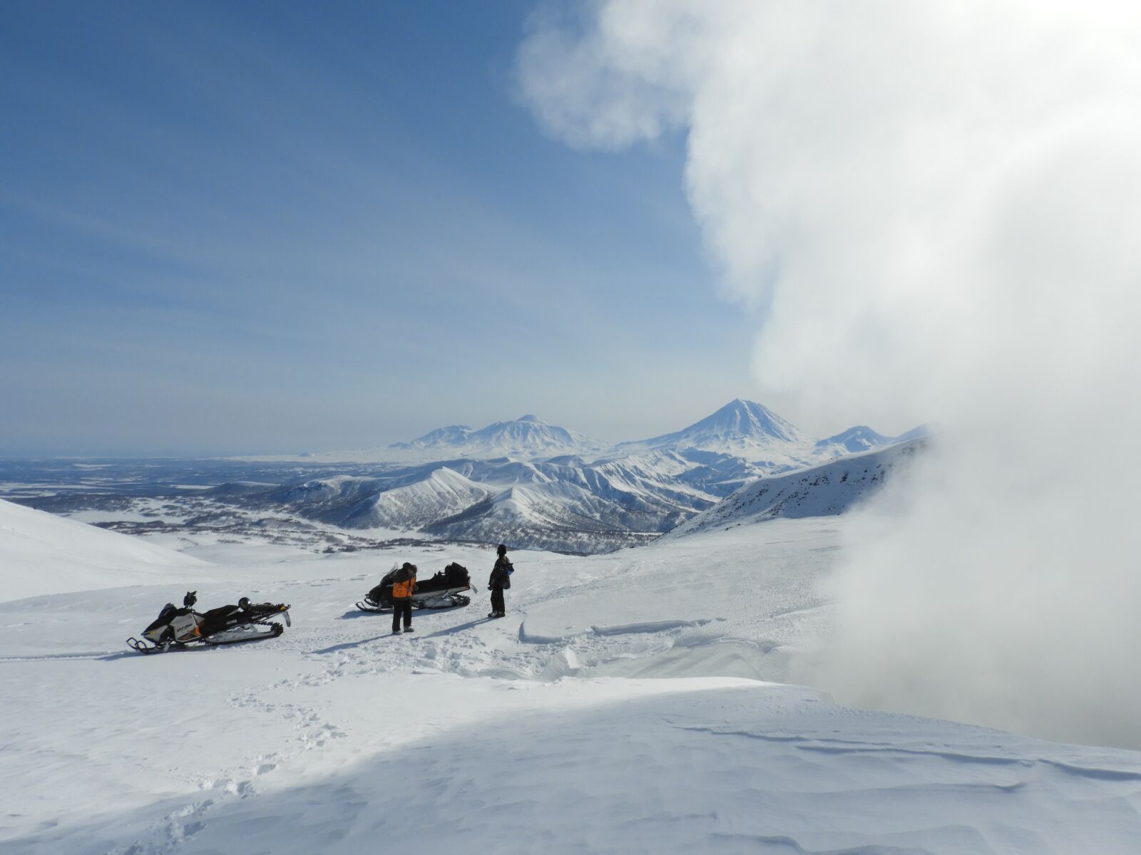 Nikon Coolpix B700 sample photo. Kamchatka, volcano, fumarole photography