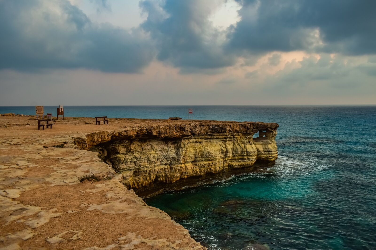 Nikon D3300 sample photo. Cavo greko, cyprus, sea photography