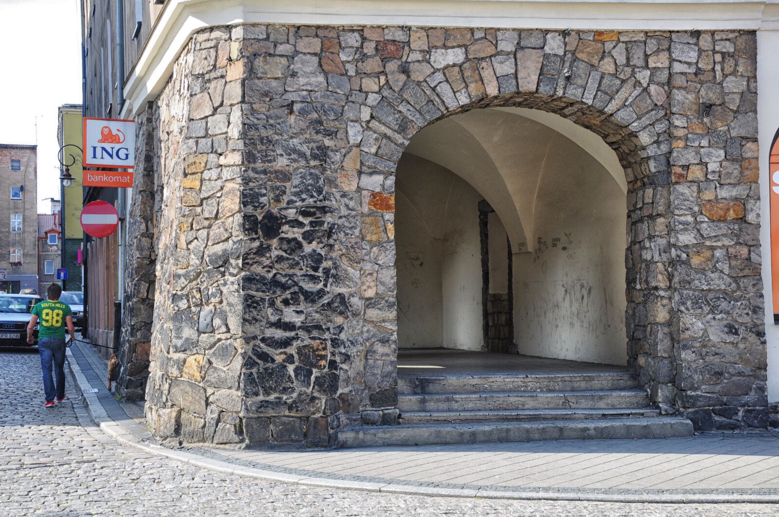Nikon D90 sample photo. Kamienica, gateway, ladder photography
