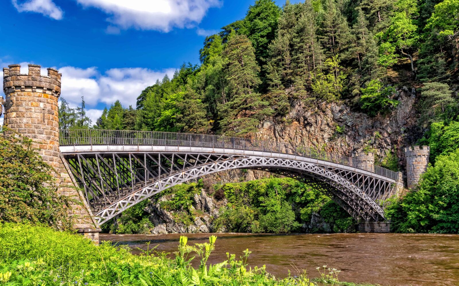 Nikon D3300 sample photo. Wood, bridge, river, landscape photography