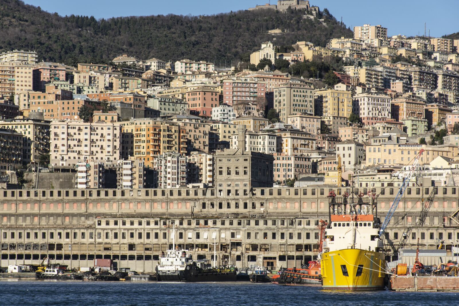 Nikon D7100 sample photo. Genoa, porto, sea photography