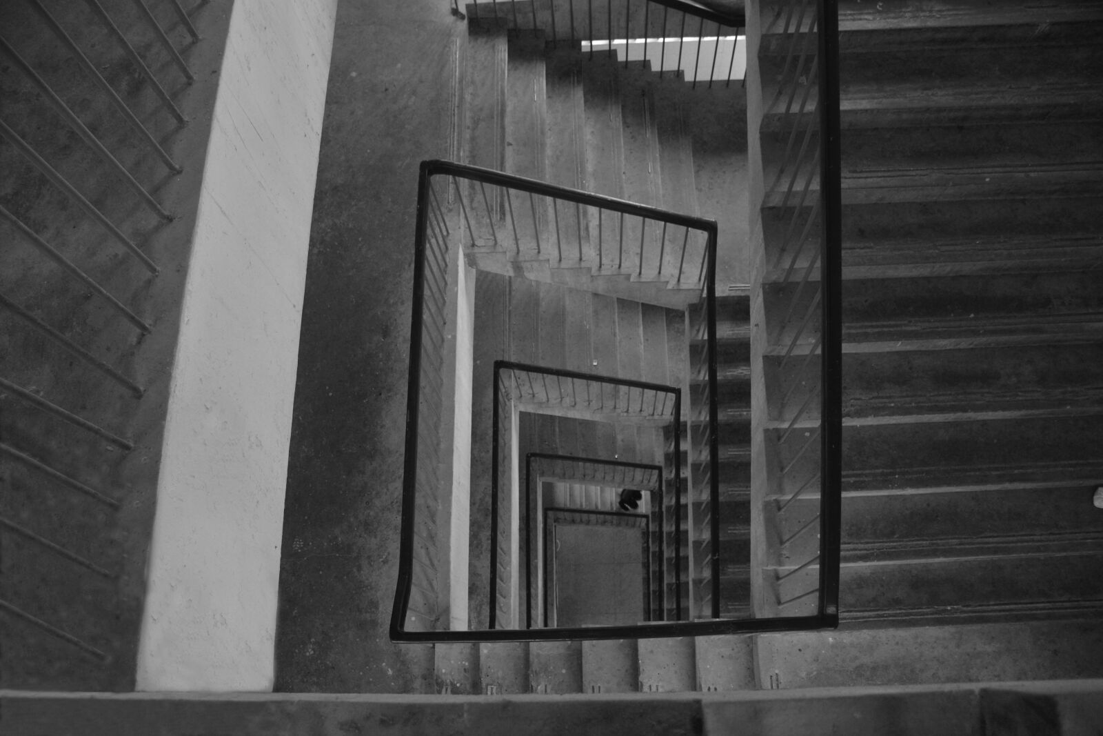 Nikon D7100 sample photo. Stairs, rotate, empty photography
