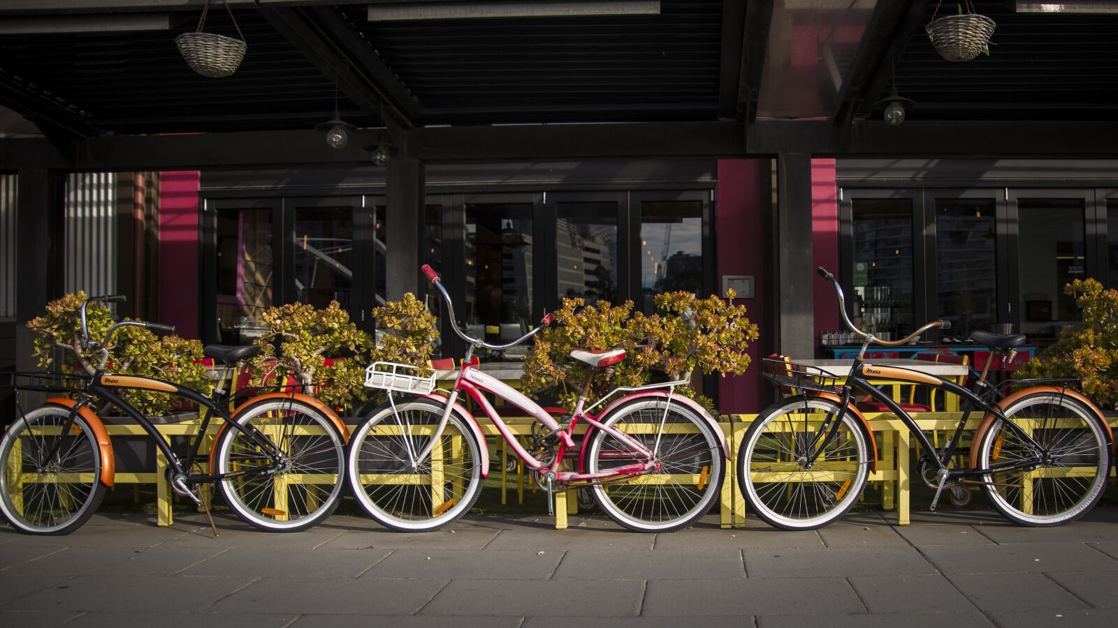 Canon EOS 6D sample photo. Melbourne, south wharf, bicycle photography