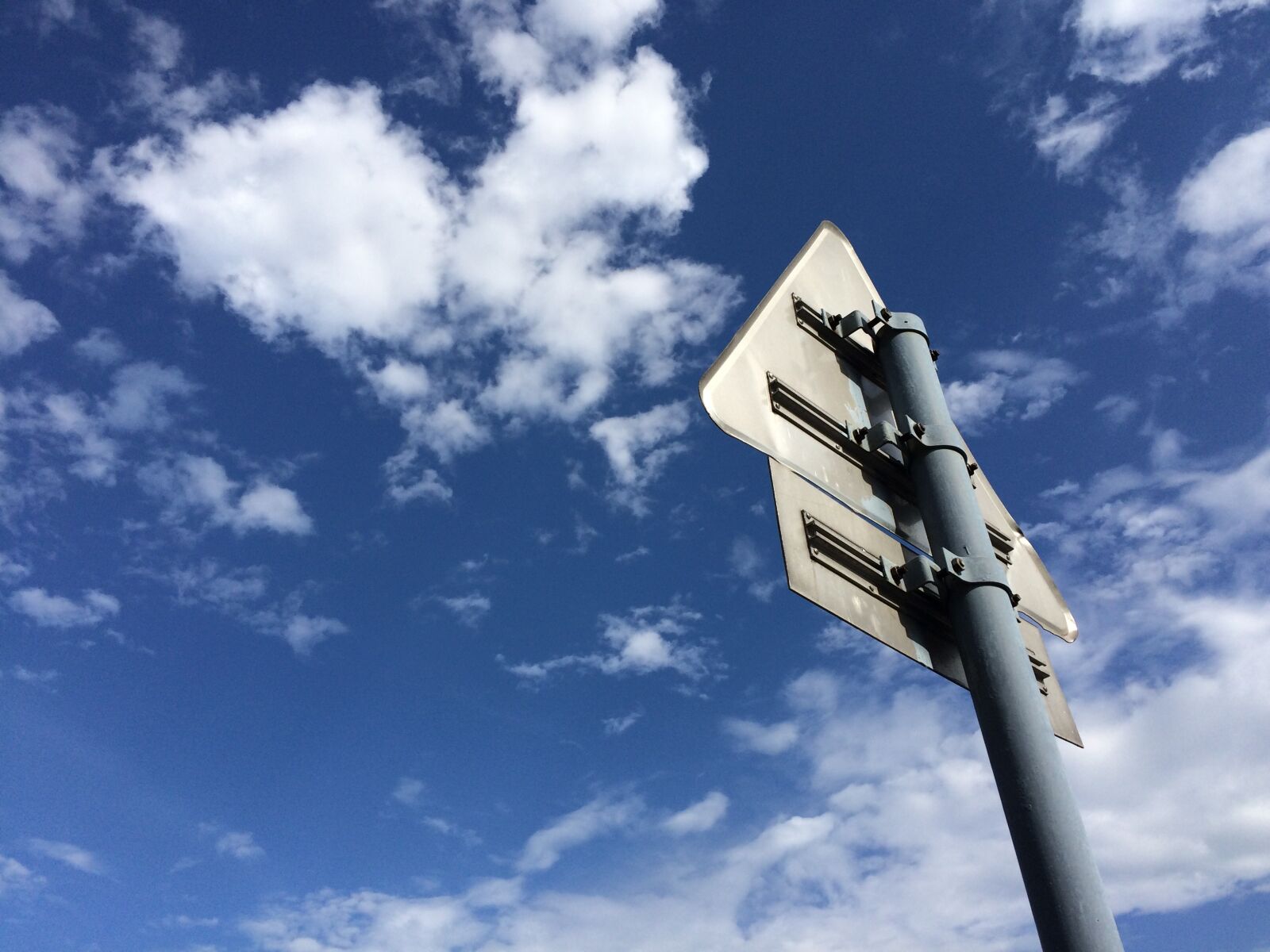 Apple iPhone 5s sample photo. Blue sky, white cloud photography