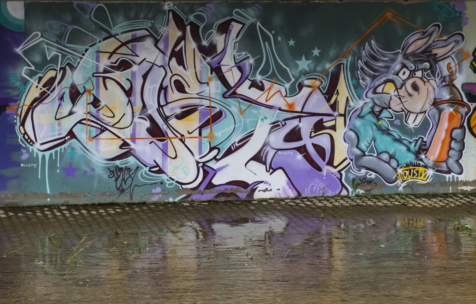 Fujifilm XF 18-55mm F2.8-4 R LM OIS sample photo. Art, graffiti, wall photography