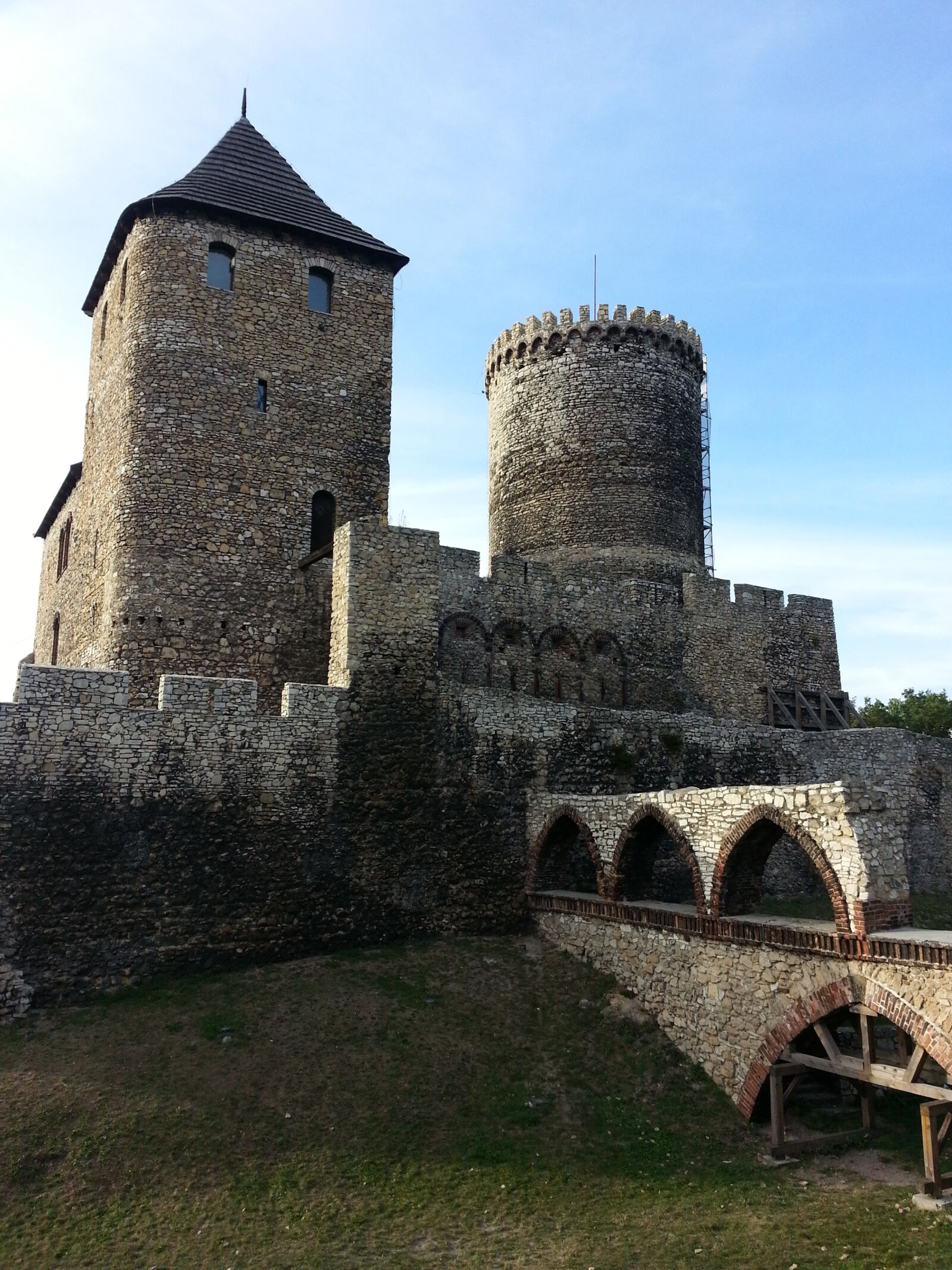 Samsung Galaxy Note2 sample photo. Bedzin, castle, silesia photography