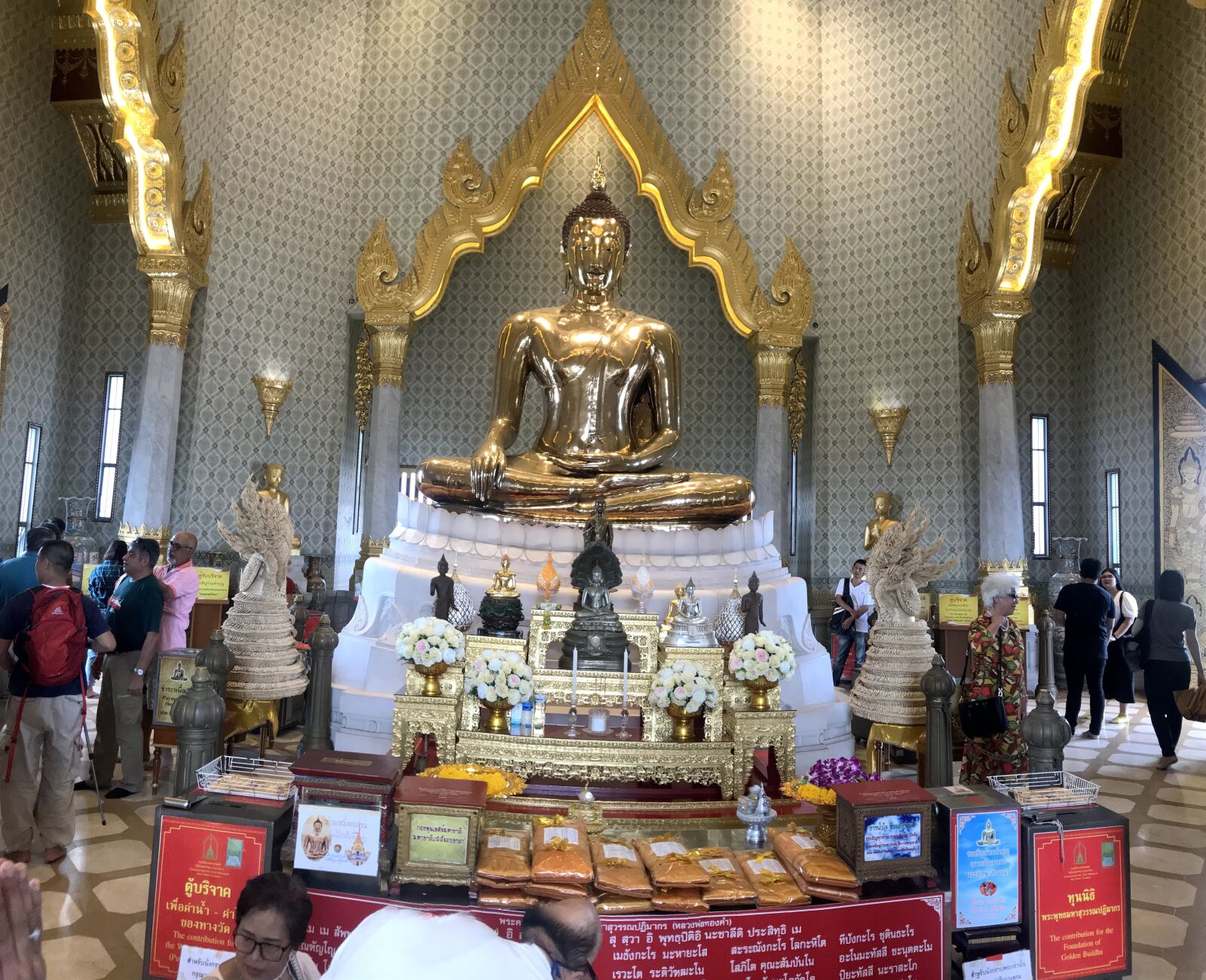 Apple iPhone 7 sample photo. Temple, buddha, bangkok photography