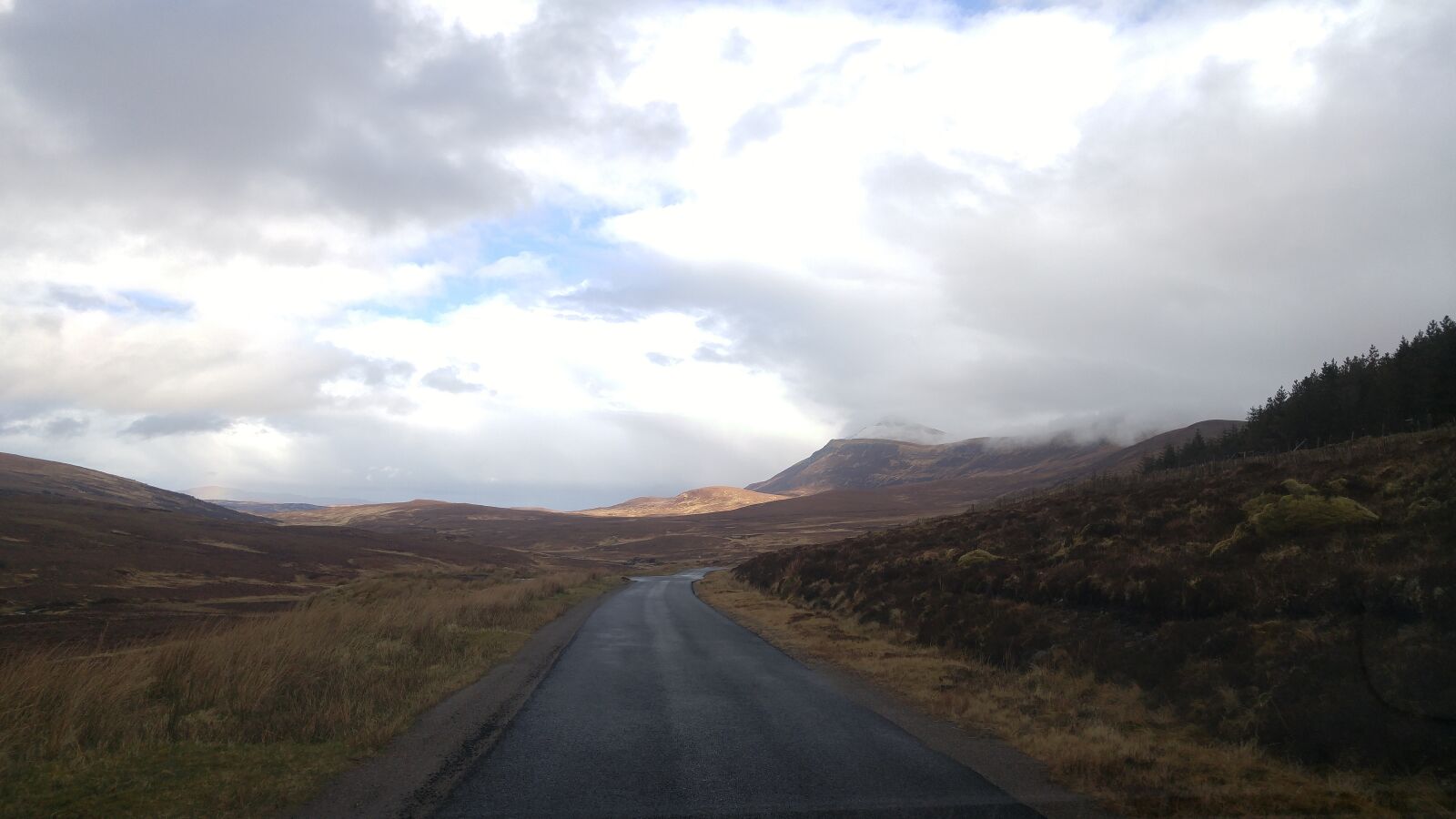 LG H818P sample photo. Mountains, scotland, clouds photography