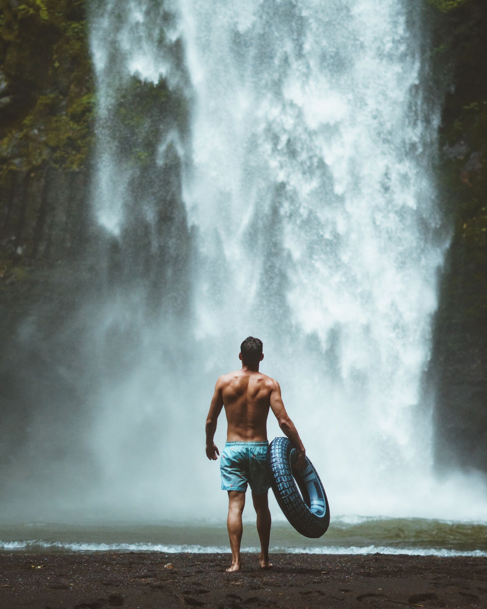 Sony FE 50mm F1.8 sample photo. Water, waterfall, outdoors photography