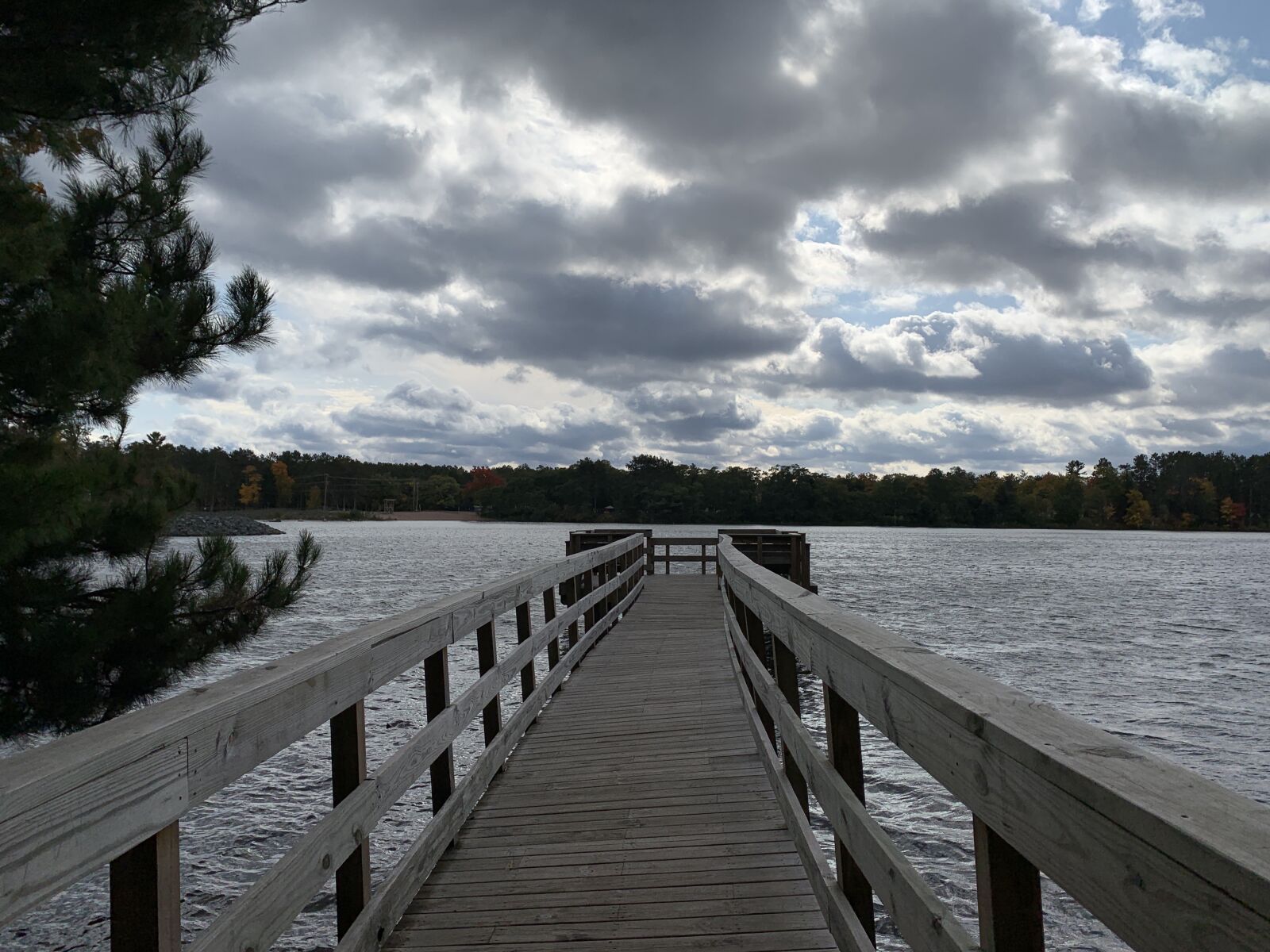 Apple iPhone XS sample photo. Lake, water, bridge photography