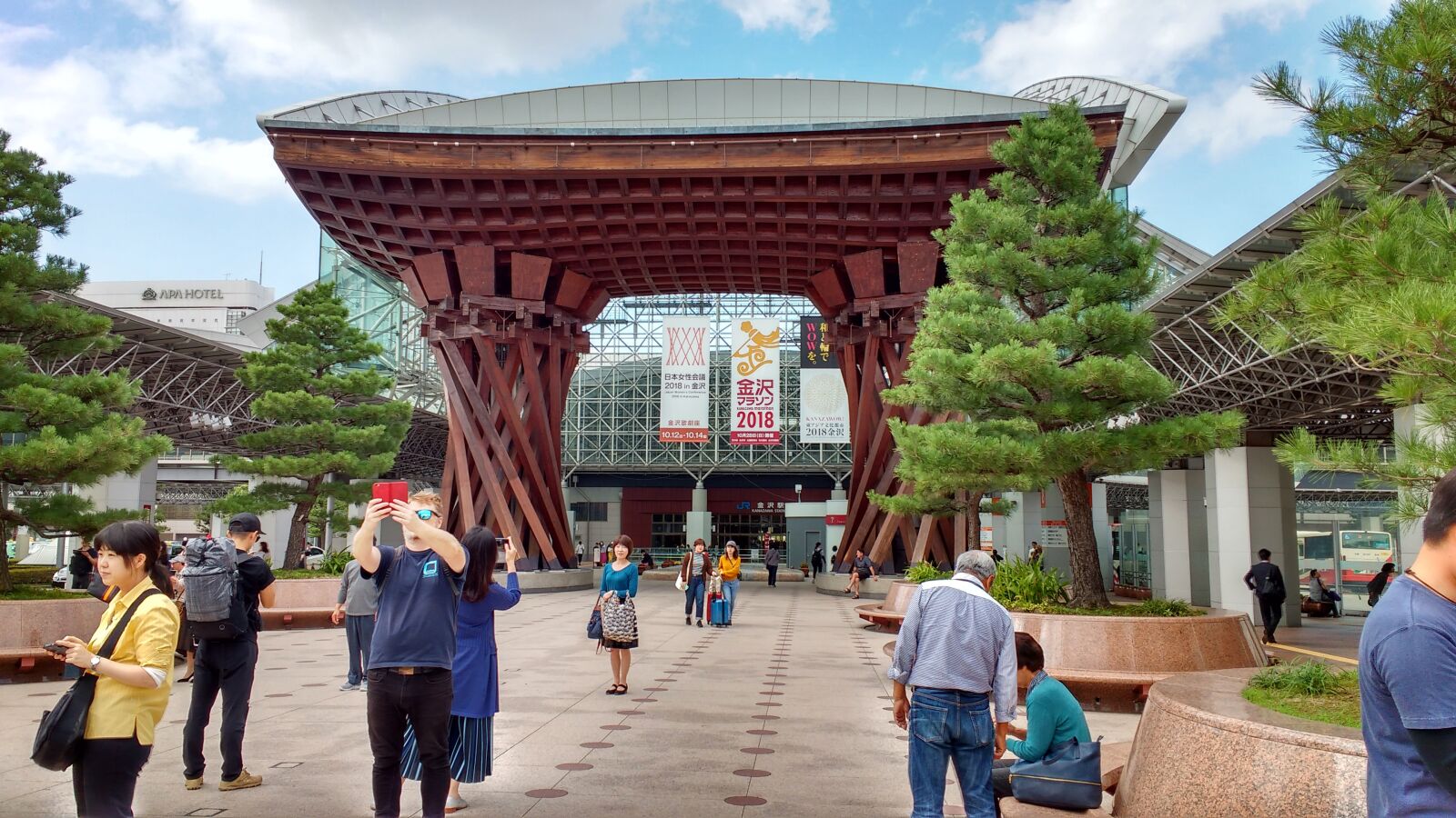 Motorola MotoG3 sample photo. Japan, kanazawa, train station photography