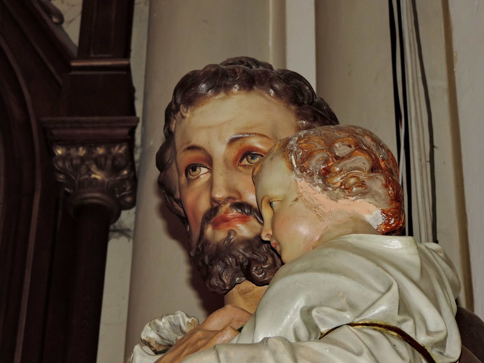 Nikon Coolpix P520 sample photo. Baby, child, church, fathead photography