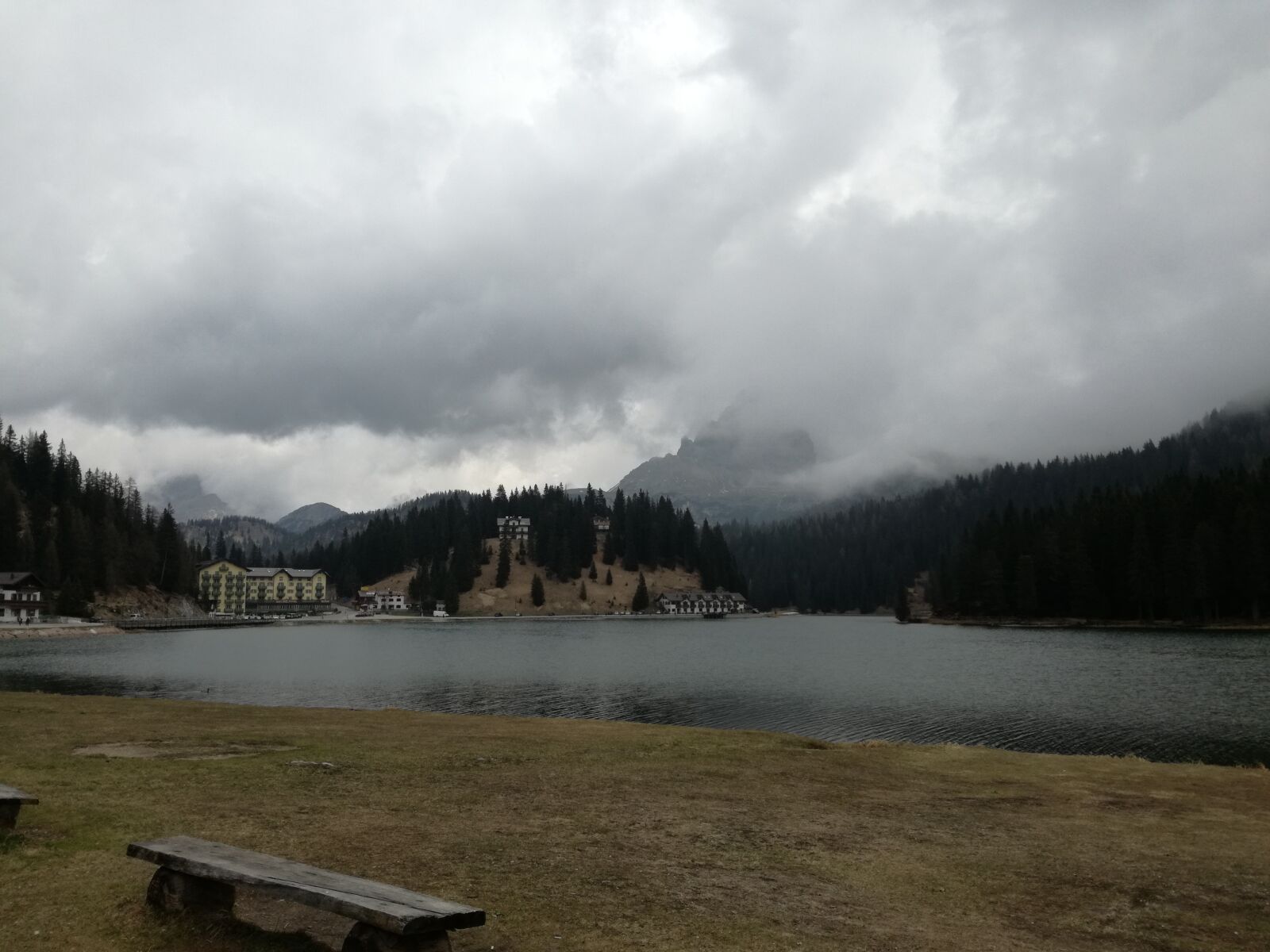 HUAWEI P9 LITE sample photo. Lake, misurina, cadore photography