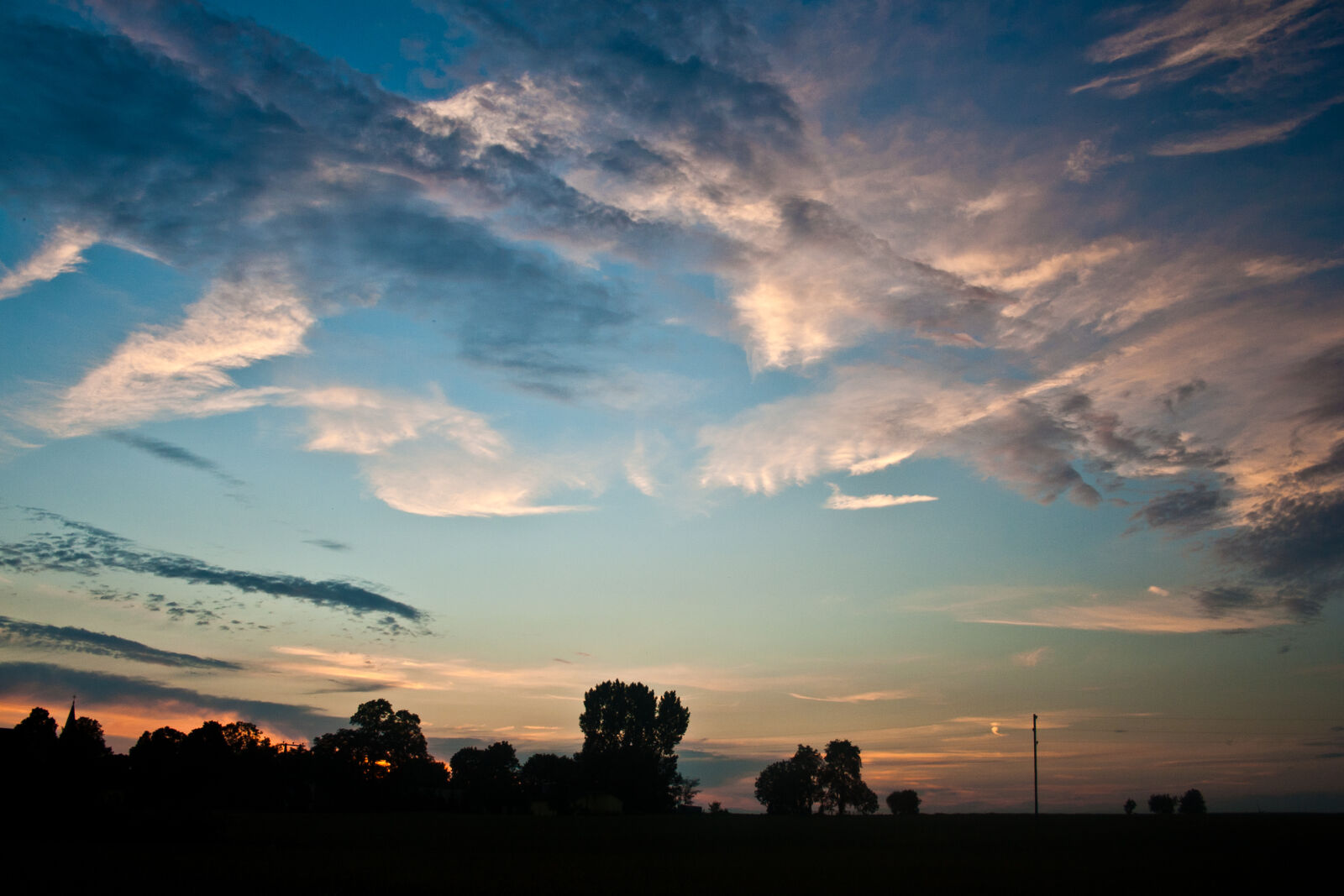 Canon EF-S 18-55mm F3.5-5.6 II sample photo. Summer, sunset photography