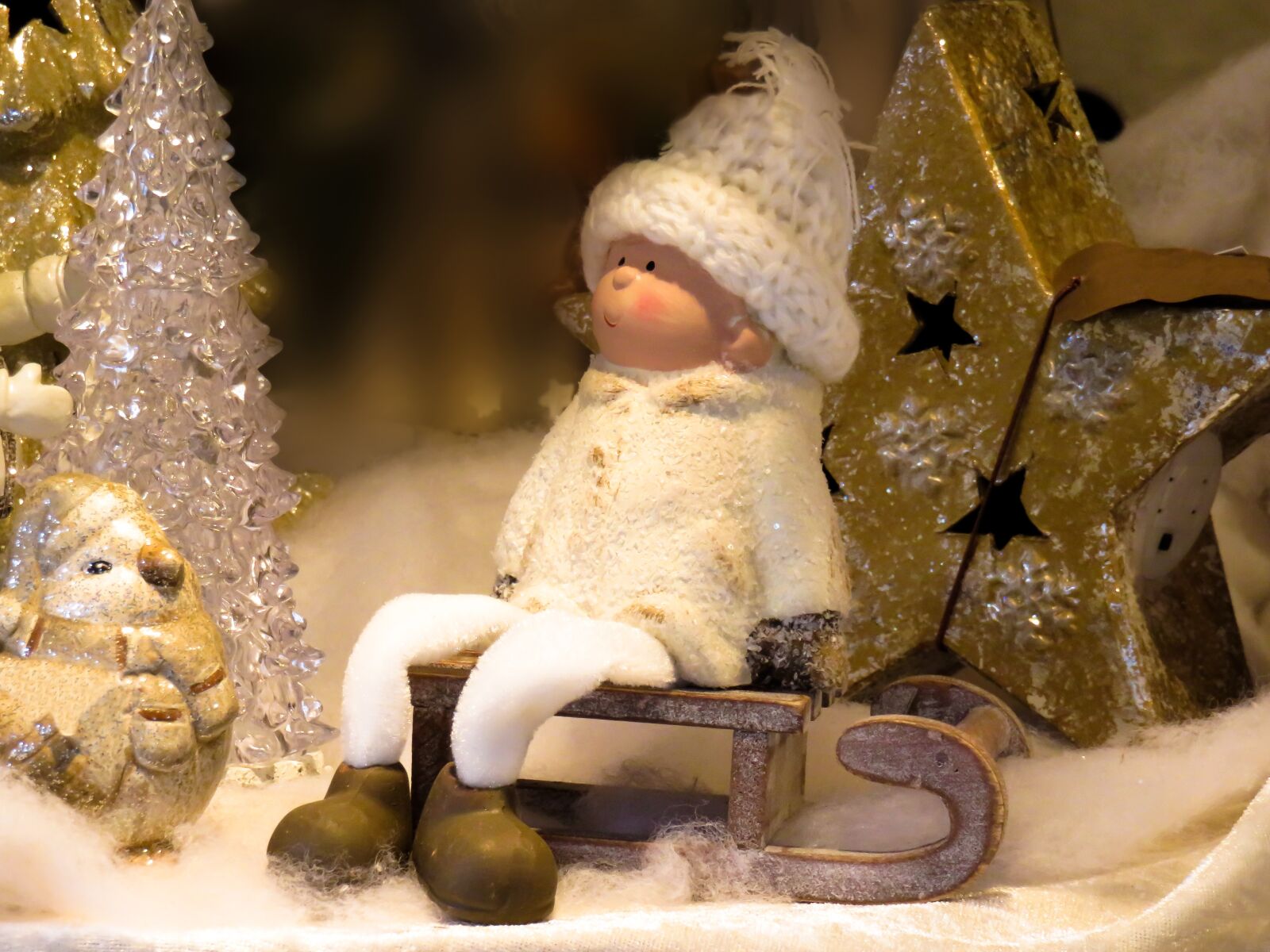 Canon PowerShot SX710 HS sample photo. Christmas, slide, winter photography