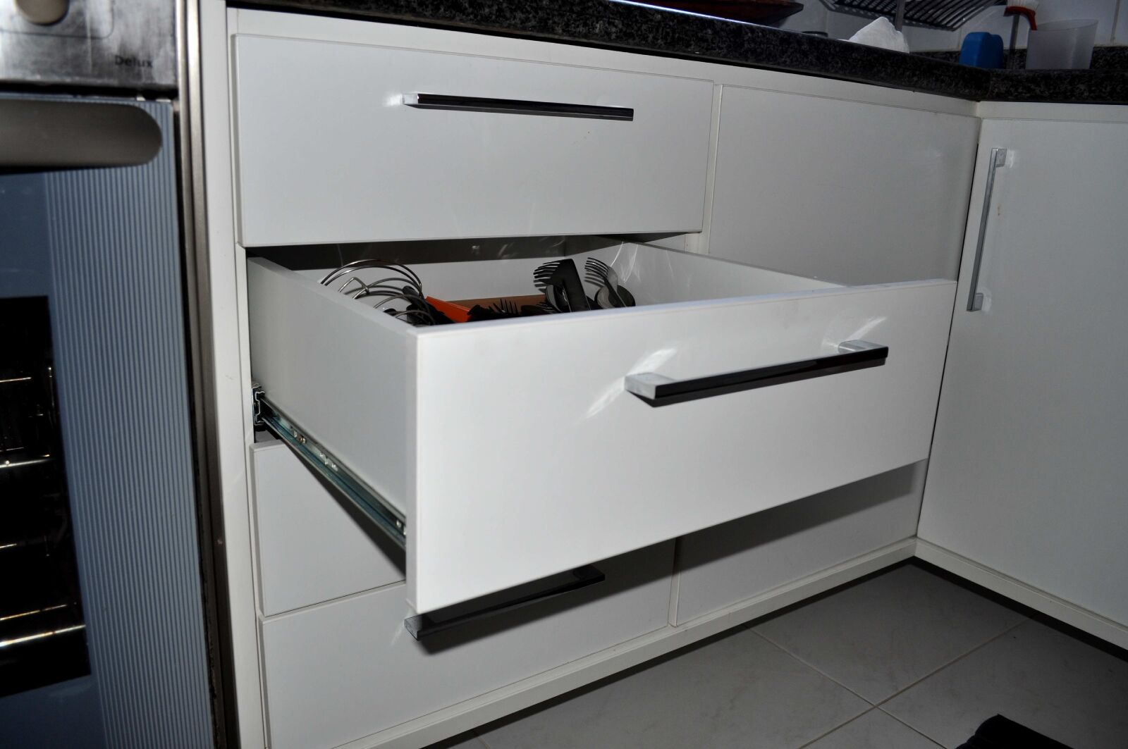 Nikon D5000 sample photo. Drawer, desk photography