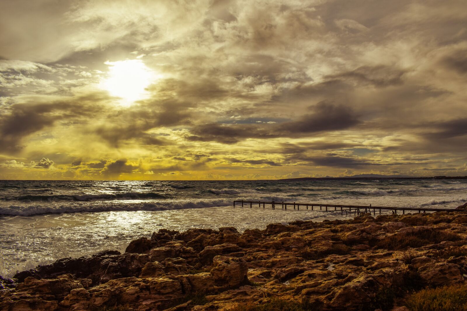 Nikon D3300 sample photo. Sunset, sky, sea photography