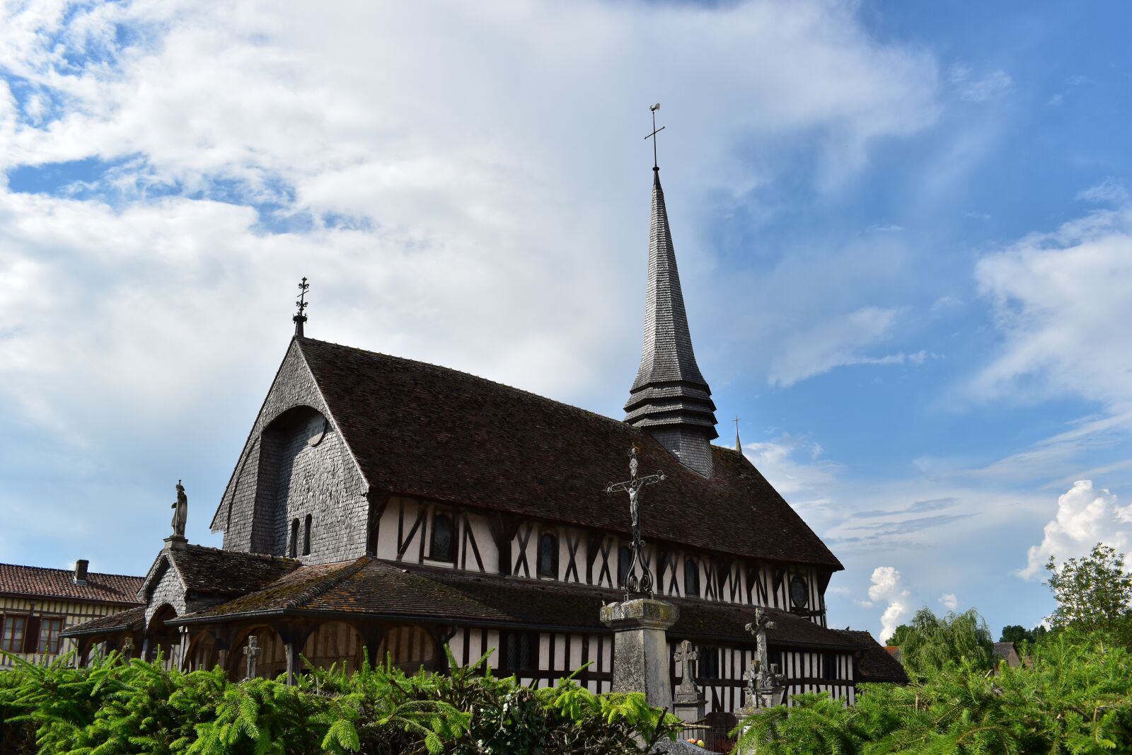 Nikon D5500 sample photo. Sky, church, timber photography