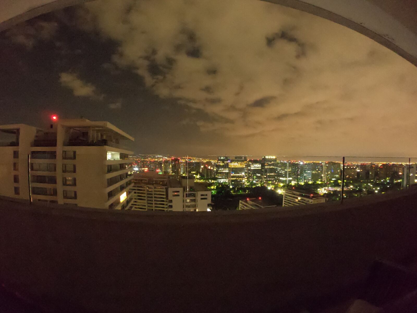 GoPro Hero7 Black sample photo. Sky, night, las condes photography