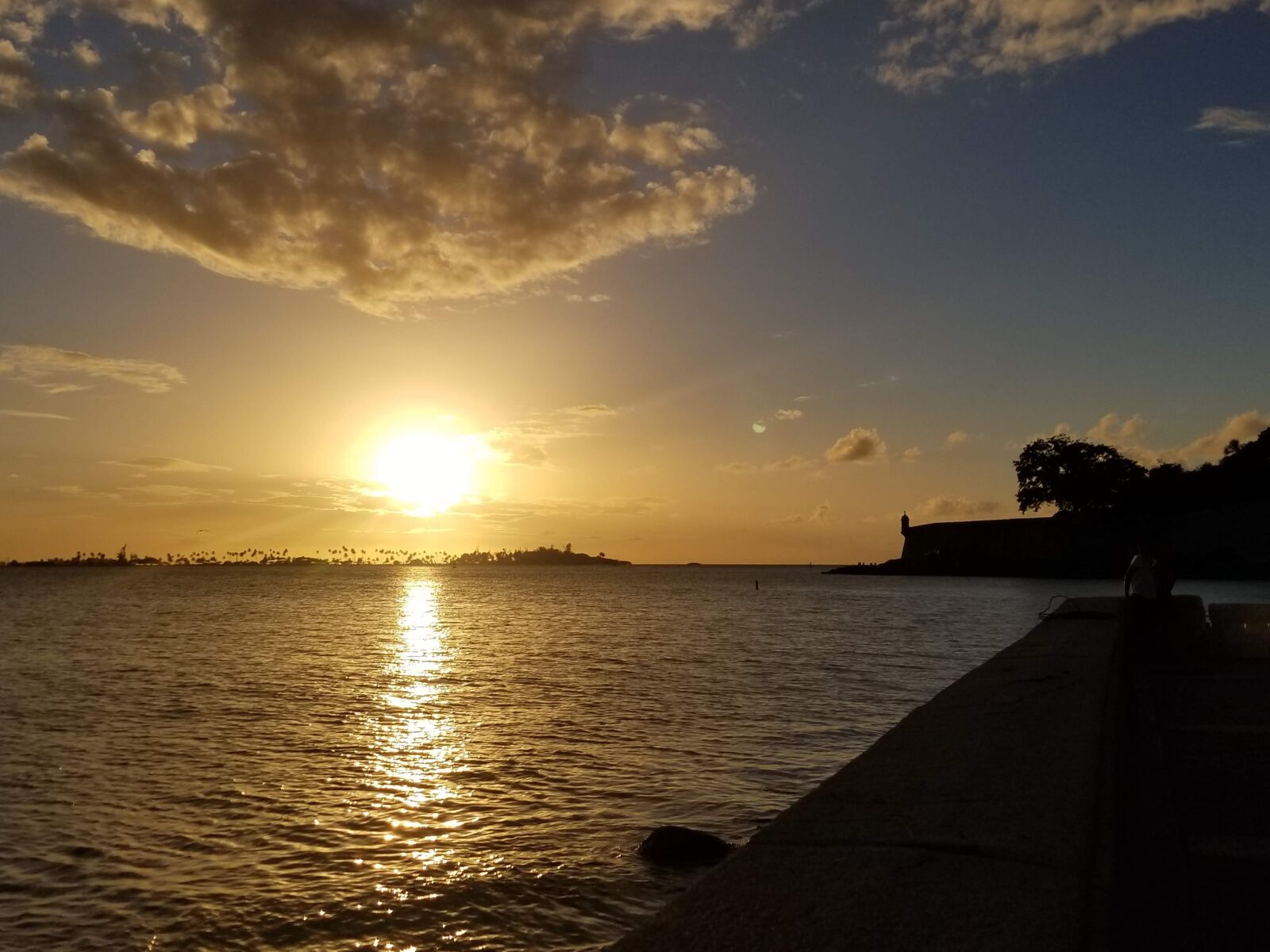 Samsung Galaxy S8+ sample photo. Sunset, san juan, landscape photography