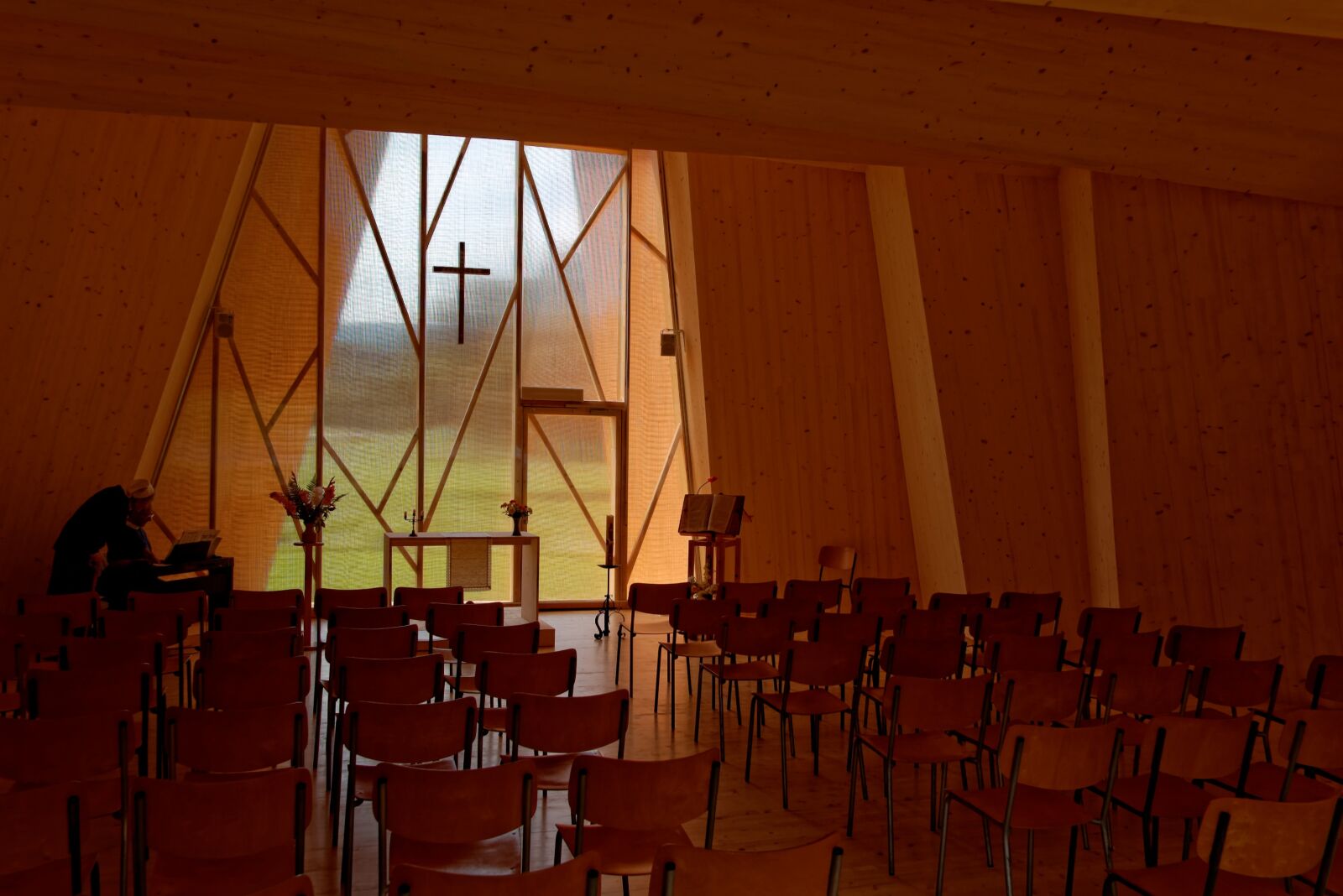 Nikon D50 sample photo. Chapelle, chapel, saint loup photography