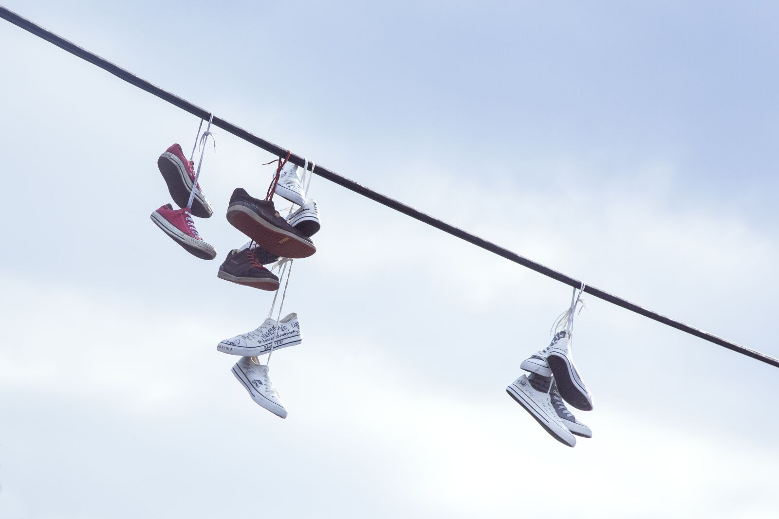 Canon EF 70-300mm F4-5.6 IS USM sample photo. Shoes, footwear, break photography