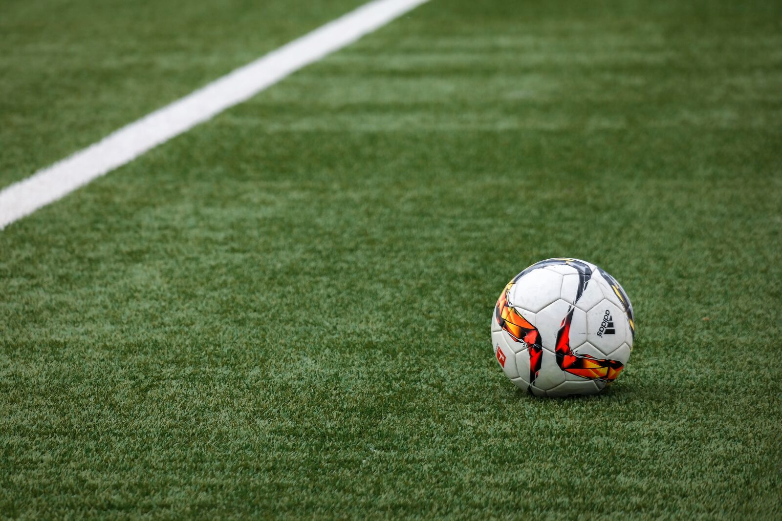 Samsung NX300M sample photo. Ball, sports ground, line photography