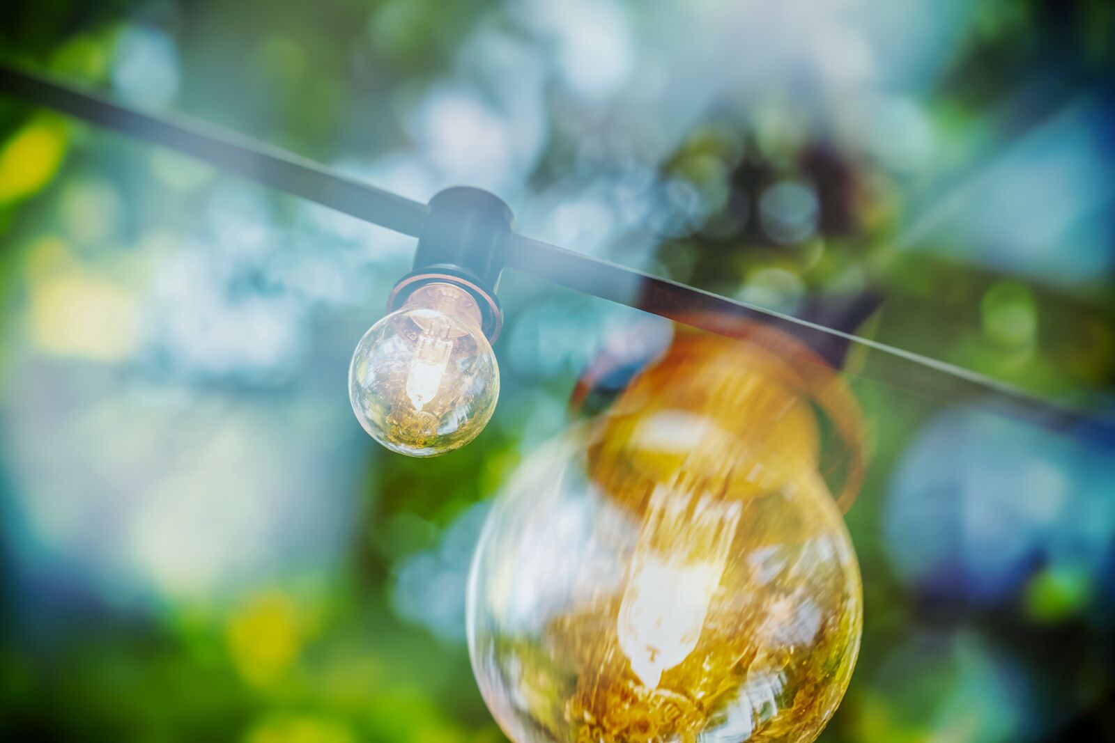Fujifilm XF 55-200mm F3.5-4.8 R LM OIS sample photo. Light bulb, double exposure photography