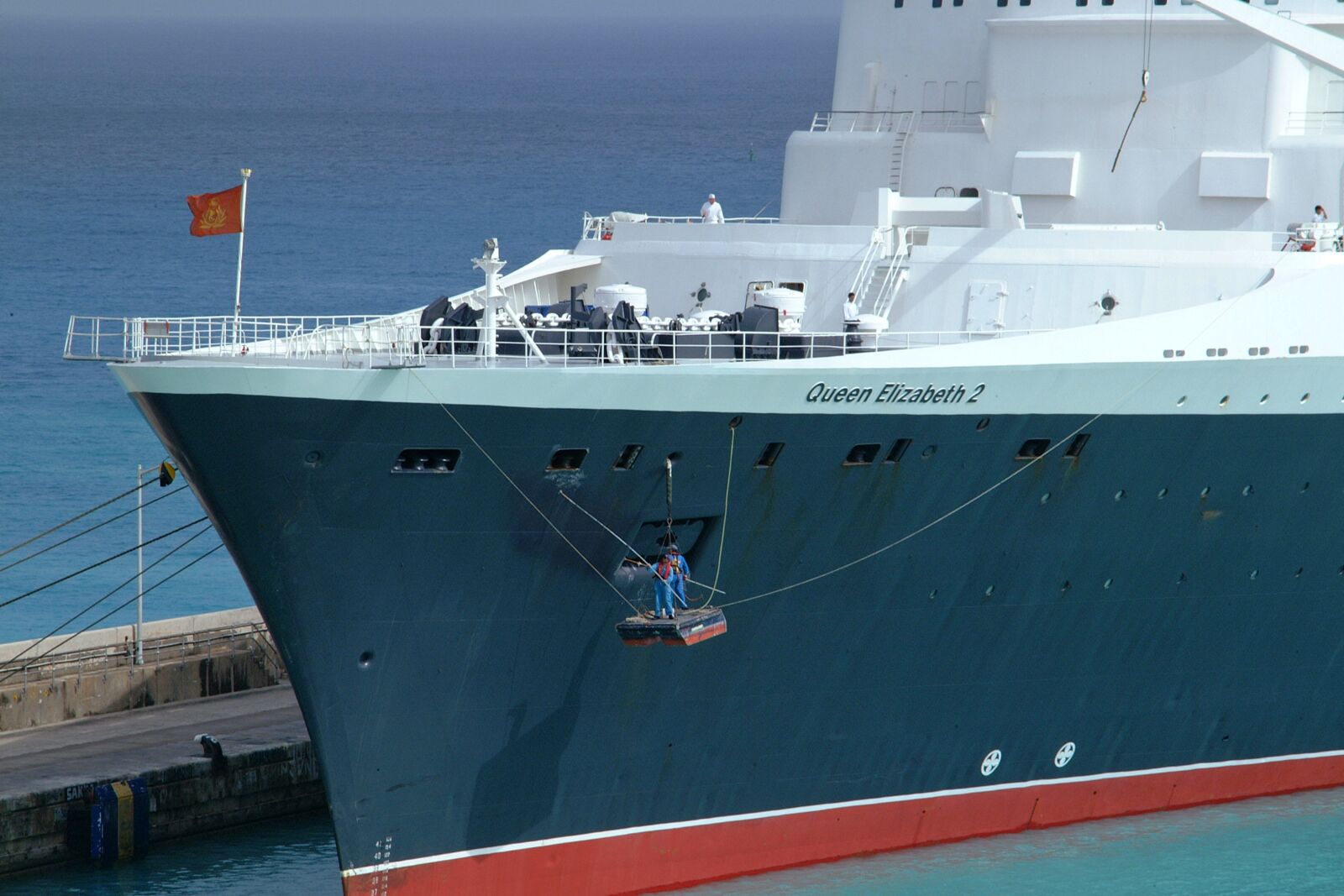 Fujifilm FinePix S1 Pro sample photo. Mediterranean, cruise ship, qe2 photography