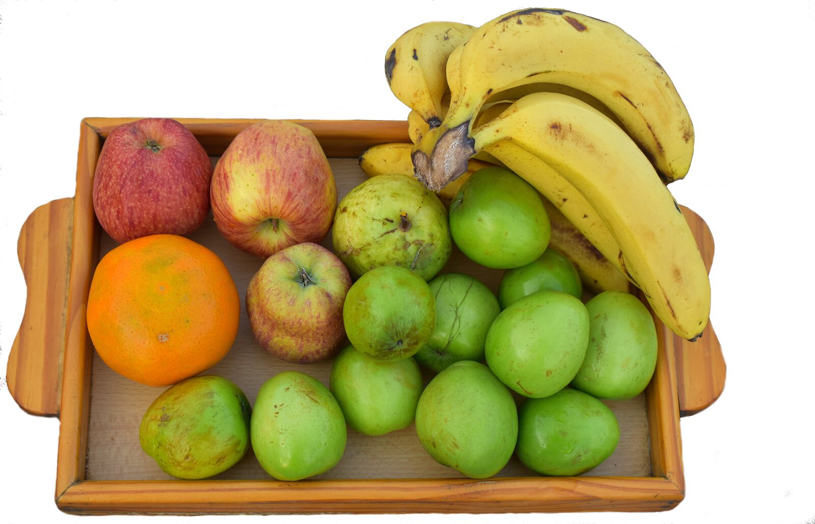 Nikon D5600 sample photo. Fruits, wooden tray, healthy photography