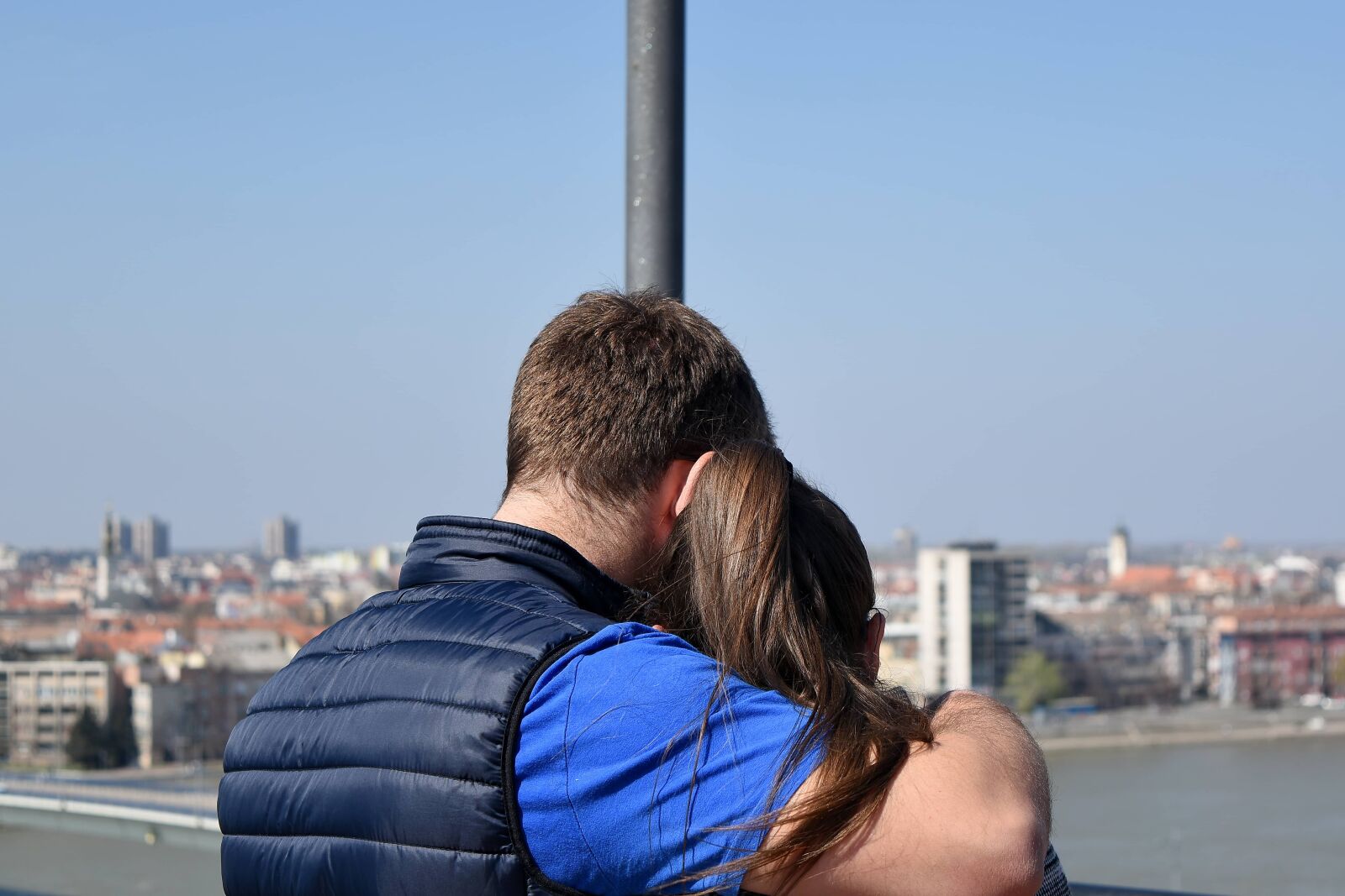 Nikon D5500 sample photo. Boyfriend, girlfriend, happiness, hug photography