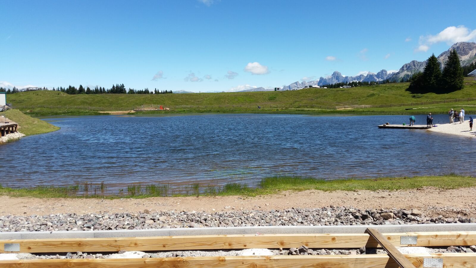 Samsung Galaxy S5 sample photo. Terme, pond, alpine landscape photography